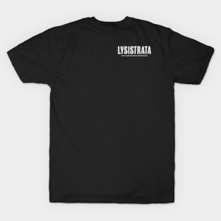 Lysistrata White Logo T-Shirt